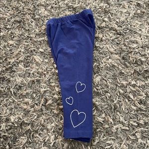 Hatley heart stitched leggings